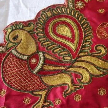 Aari Work Blouse Embroidery Designs